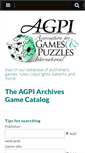 Mobile Screenshot of gamecatalog.org